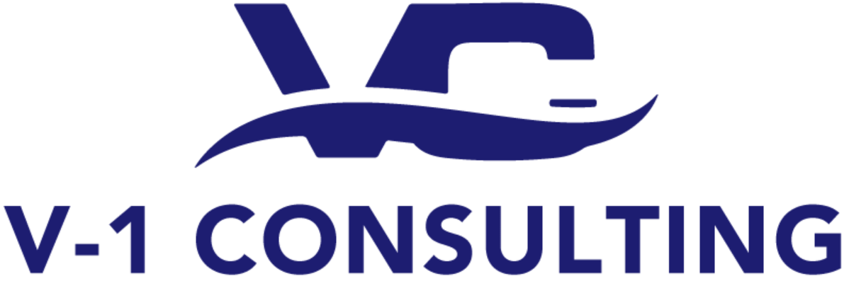 V-1 Consulting logo